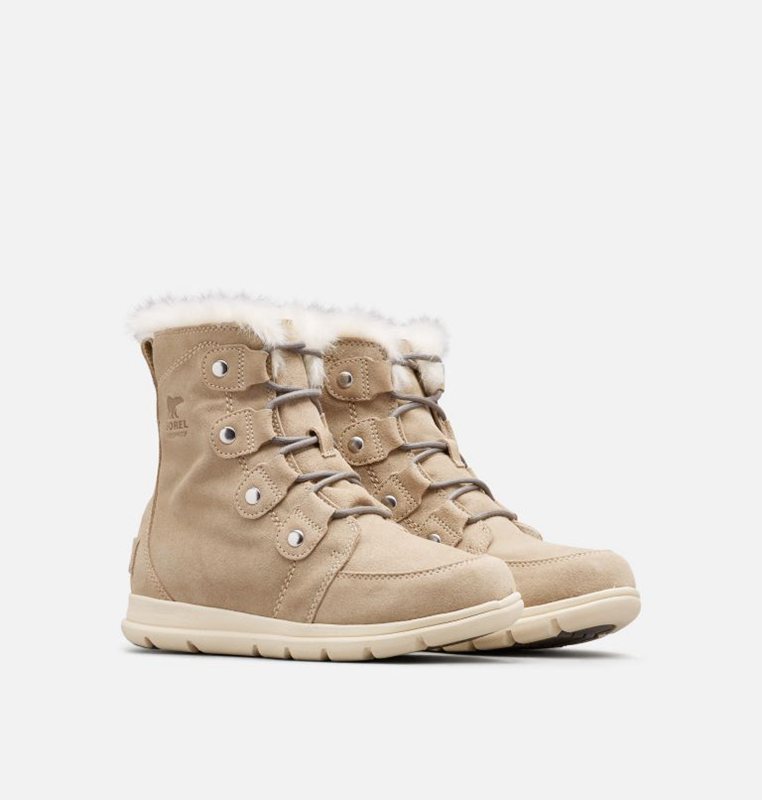 Botas Nieve Sorel Mujer - Explorer™ Joan Bajas Kaki - 09742-JVAN